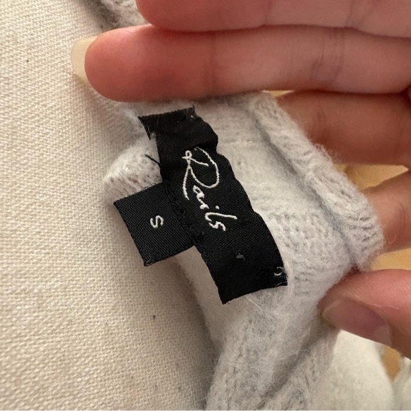 RAILS Perci Grey White Lightning Pull Over Sweater Size Small - Picture 6 of 9